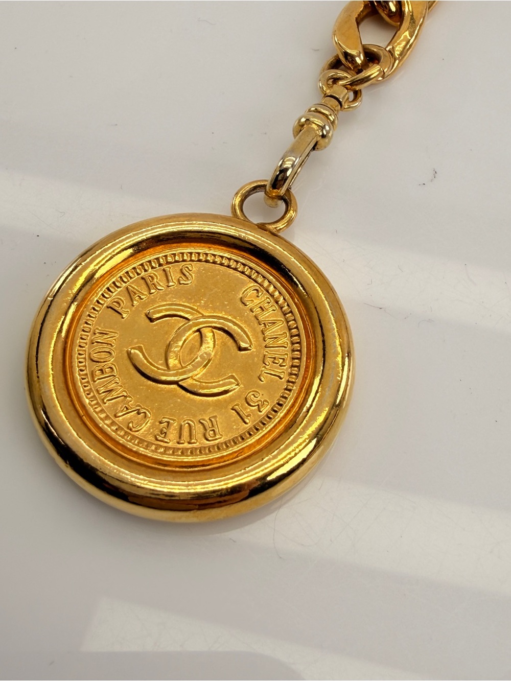Chanel Vintage Draped Medallion Iconic Belt - Picture 8 of 11